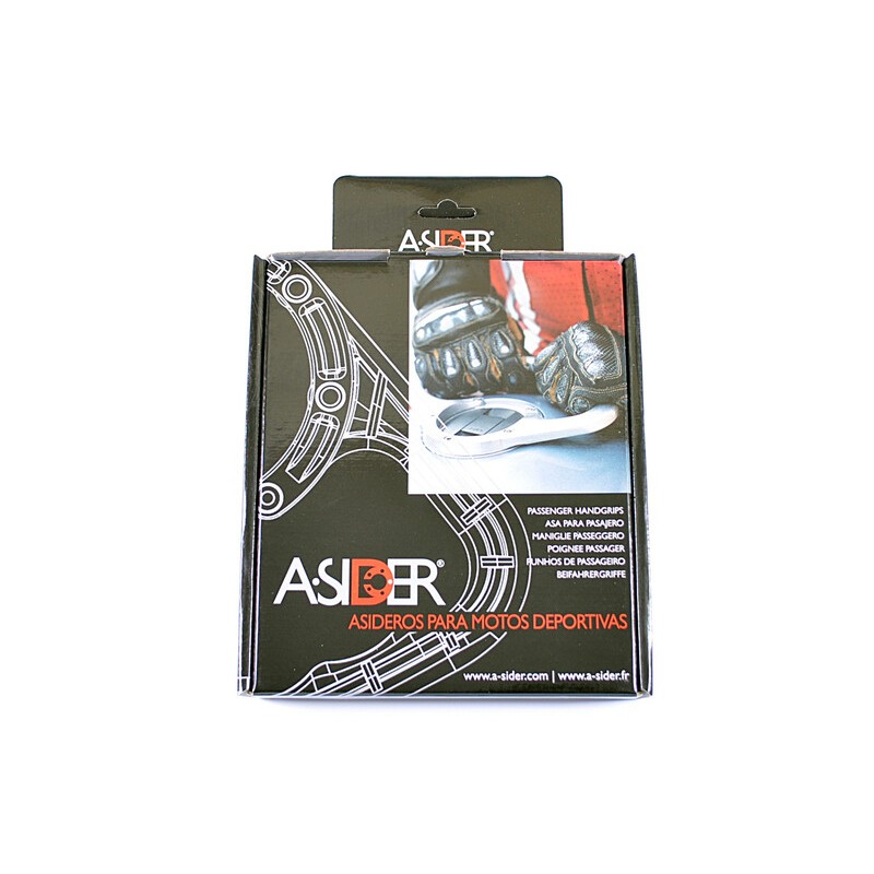 Poignée de réservoir A-SIDER 6 vis argent BMW