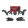 Kit plastiques RACETECH Quantum Grey Yamaha YZ250F