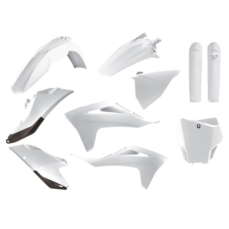 Kit Plastiques POLISPORT blanc Gas Gas MC