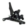 Commandes reculées multi-positions R&G RACING noir Kawasaki ZX-10R