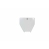 Plaque numéro frontale RACETECH blanc Husqvarna TC65
