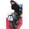 Support de plaque ACCESS DESIGN ''ras de roue'' noir Suzuki GSR750