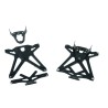 Support de plaque réglable LIGHTECH noir Suzuki GSX-R1000
