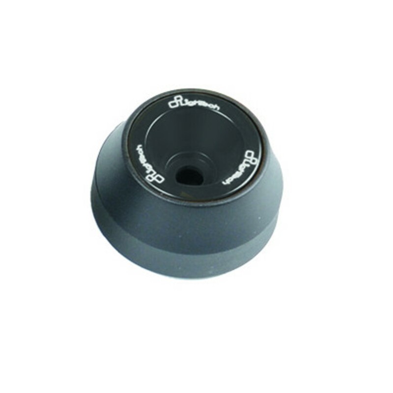 Protections fourche et bras oscillant (axe de roue) LIGHTECH noir Kawasaki Z1000 - ARKA104NER