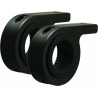 Kit de fixation VISION X tube Ø317mm pour visserie M8 alu noir