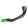 Protection de levier d'embrayage LIGHTECH 153mm alu noir/vert
