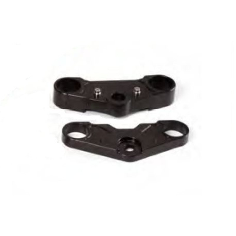 Té de fourche anodisé noir LSL Kawasaki W800
