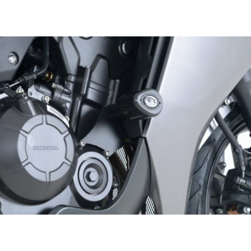 Tampons aero R&G RACING noir Honda CBR500R