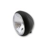 Phare principal YUMA 1 de 7 pouces noir mat