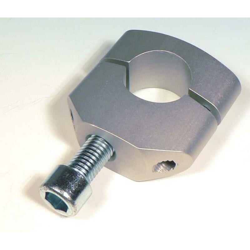 PONTETS STANDARDS 12MM, HAUTEUR 55MM, FINITION ANODISÉ ARGENT