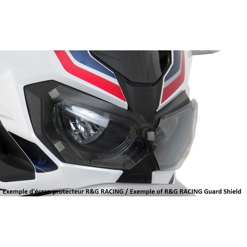 Ecran de protection feu avant R&G RACING translucide Kawasaki ER6N