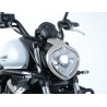 Ecran de protection feu avant R&G RACING translucide Kawasaki Vulcan S