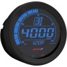 Compteur de vitesse KOSO HD-02R Harley Davidson Noir