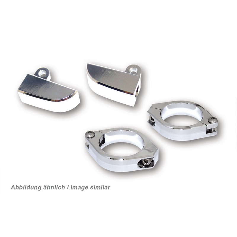 Kit support de clignotants HIGHSIDER M8 pour 47+49+50+50+52+54 mm