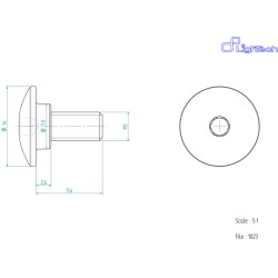 Vis LIGHTECH M5 X 11 Type...