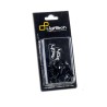 Kit vis moteur LIGHTECH alu noir 30 pièces Honda CBR 1000 R