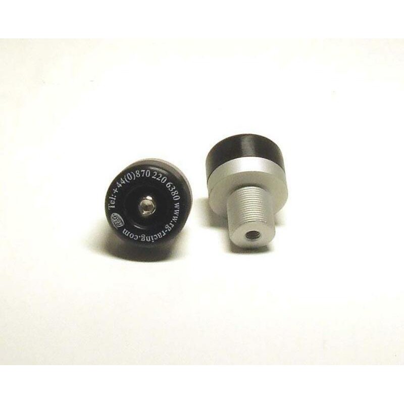 Embouts de guidon R&G RACING noir Kawasaki ZX10R