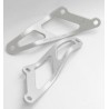 Patte de fixation de silencieux R&G RACING argent Honda CBR600F2/F3