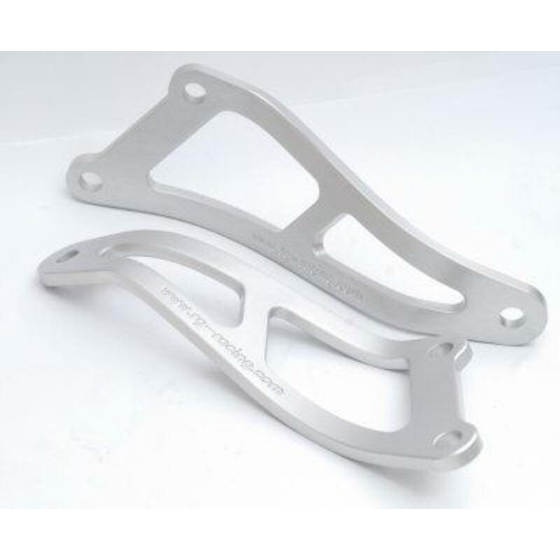 Patte de fixation de silencieux R&G RACING argent Kawasaki Z750/S