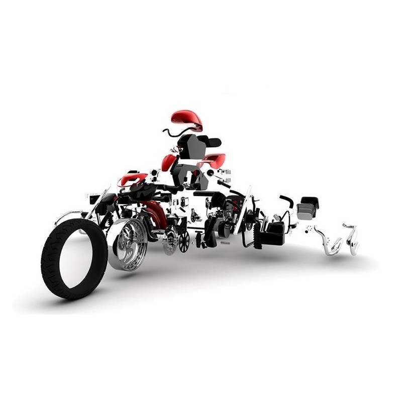 Pièce détachée - Pedale de frein R&G RACING commandes reculées 448116 Yamaha R6