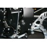 Insert de cadre gauche R&G RACING noir Suzuki GSX-R600/750 / GSX-S1000/F
