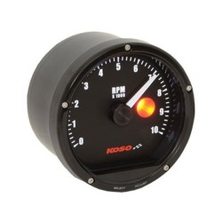 Compte tour KOSO D75 noir...