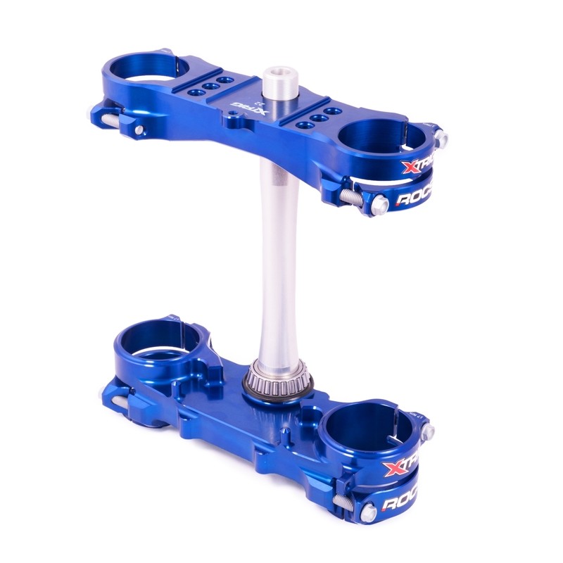 Té de fourche Rocs X-Trig bleu  Yamaha YZ250F/YZ450F