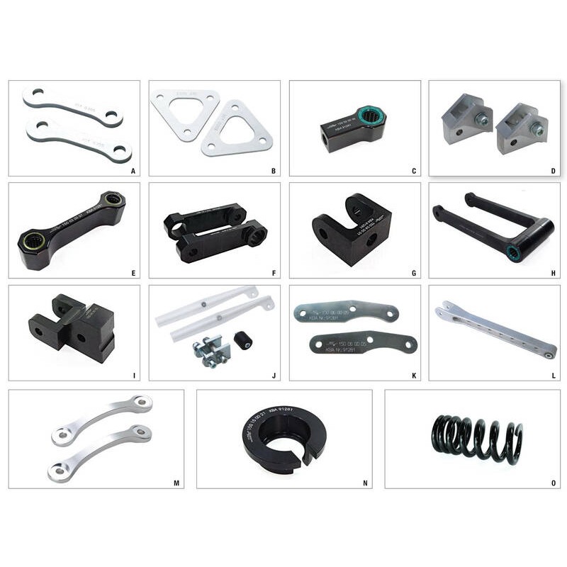 Kit de rehausse de selle MFW +20mm type A