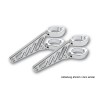 Kit de fixation de phare long HIGHSIDER 35-37 mm