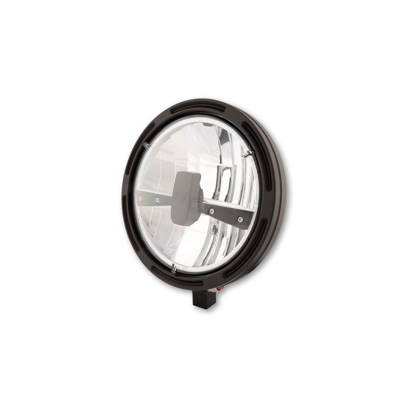 Phare LED HIGHSIDER Frame-R1 Type 3 - 7" noir montage par le bas