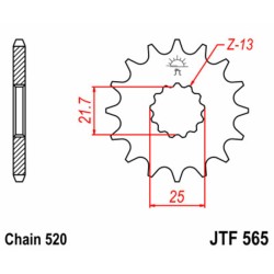 Pignon JT SPROCKETS acier...