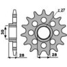 Pignon PBR acier standard 2148 - 525