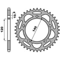 Couronne PBR acier standard...