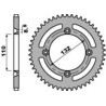 Couronne PBR acier standard 4486 - 428