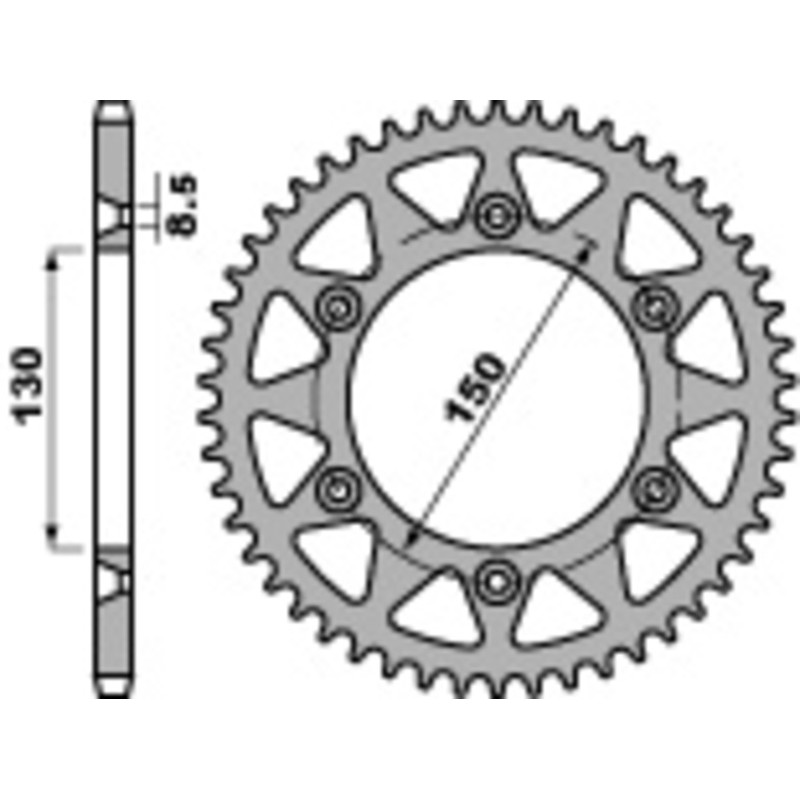 Couronne PBR acier standard 270 - 520