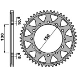 Couronne PBR acier standard...