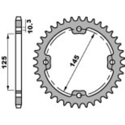 Couronne PBR acier standard...