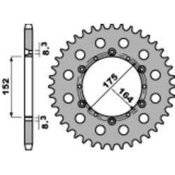 Couronne PBR acier standard...