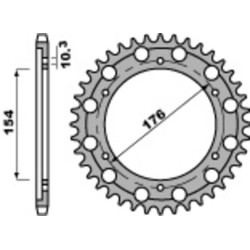 Couronne PBR acier standard...