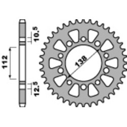 Couronne PBR acier standard...