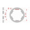 Couronne AFAM acier standard 35804 - 525