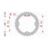 Couronne AFAM acier standard 12407 - 520
