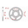 Couronne AFAM acier standard 14101 - 428