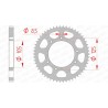Couronne AFAM acier standard 47200 - 428