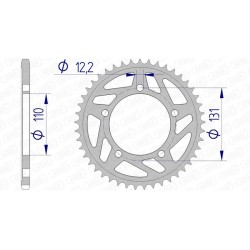Couronne AFAM aluminium...