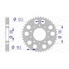 Couronne AFAM aluminium Ultra-Light 11605 - 530