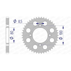 Couronne AFAM aluminium...
