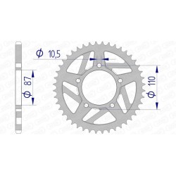 Couronne AFAM aluminium...