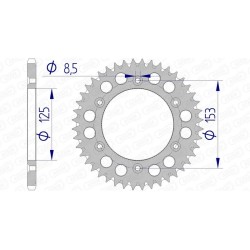 Couronne AFAM aluminium...