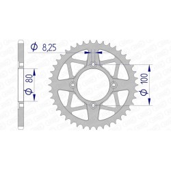 Couronne AFAM aluminium...